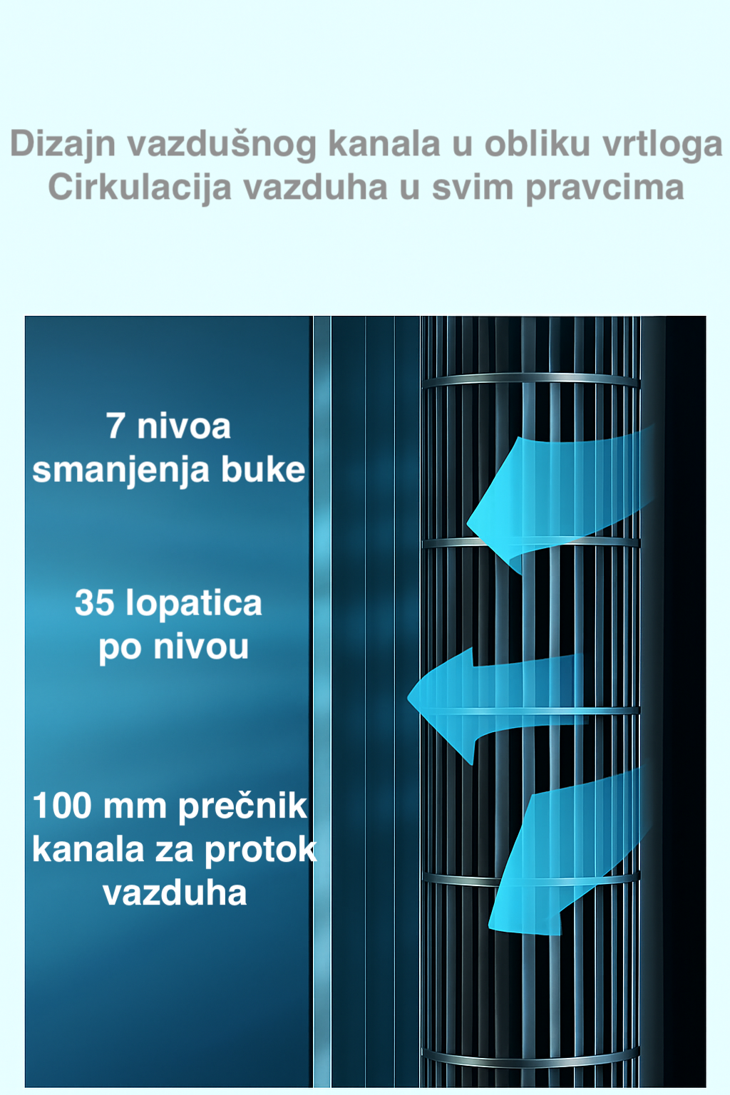 TOWER FAN - slika 8