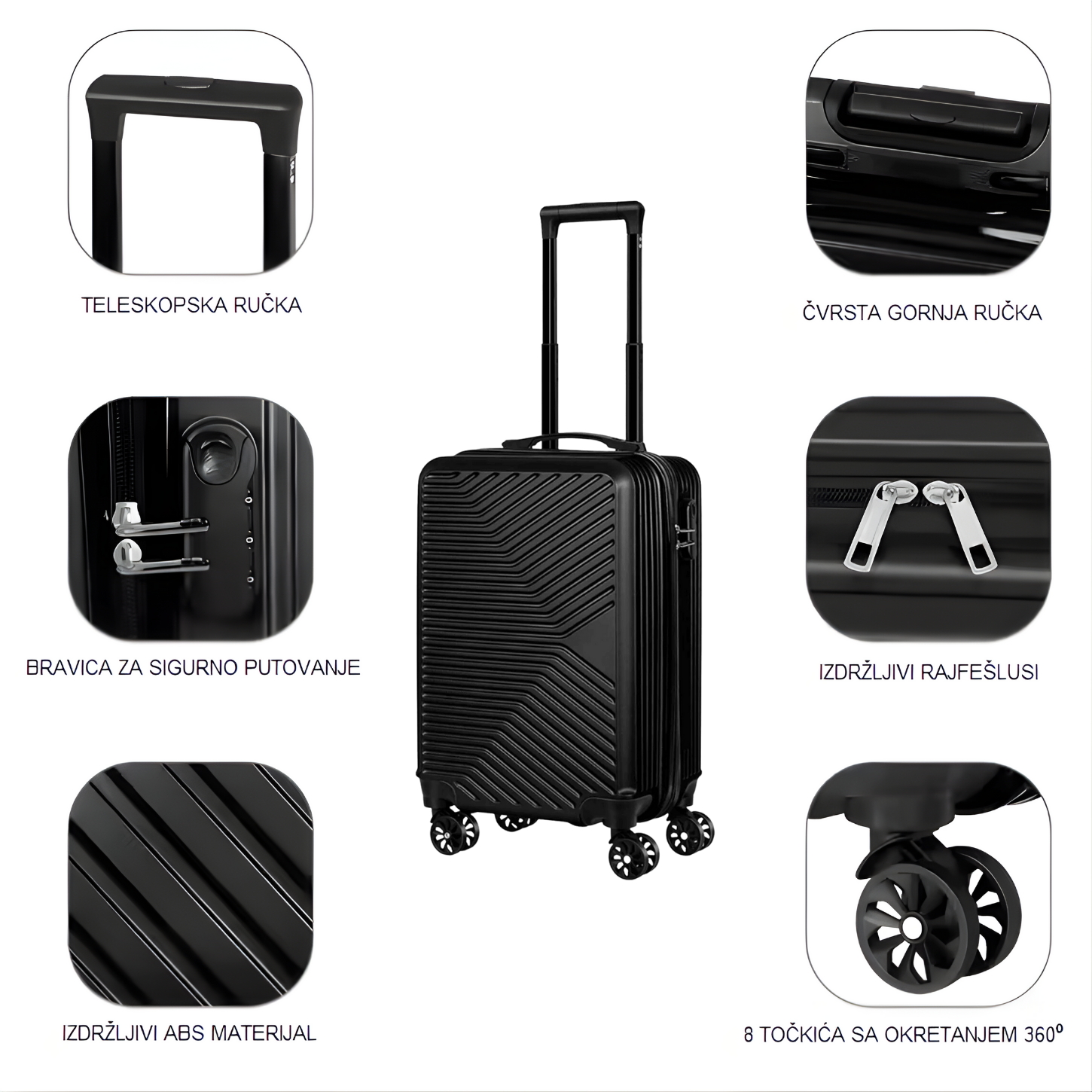 Set kofera ADVENTURE