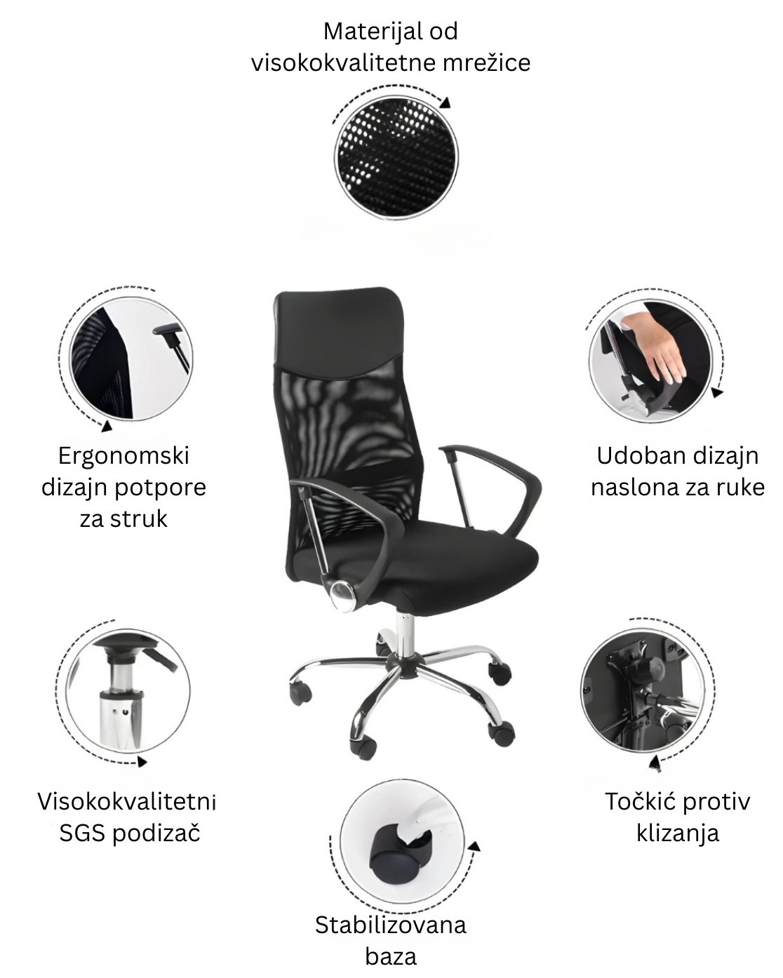Kancelarijska stolica FLEX SEAT