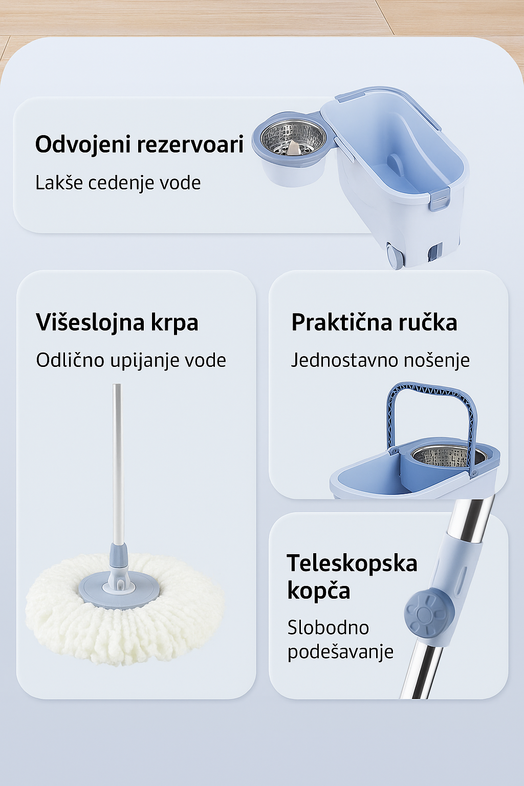 Set za čišćenje SMART SPIN