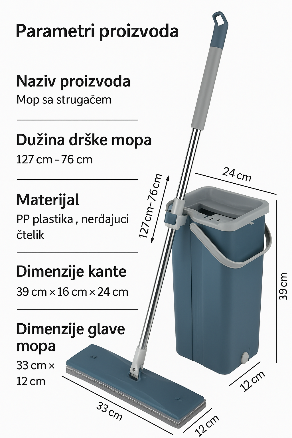Set za čišćenje ULTRA MOP DUO