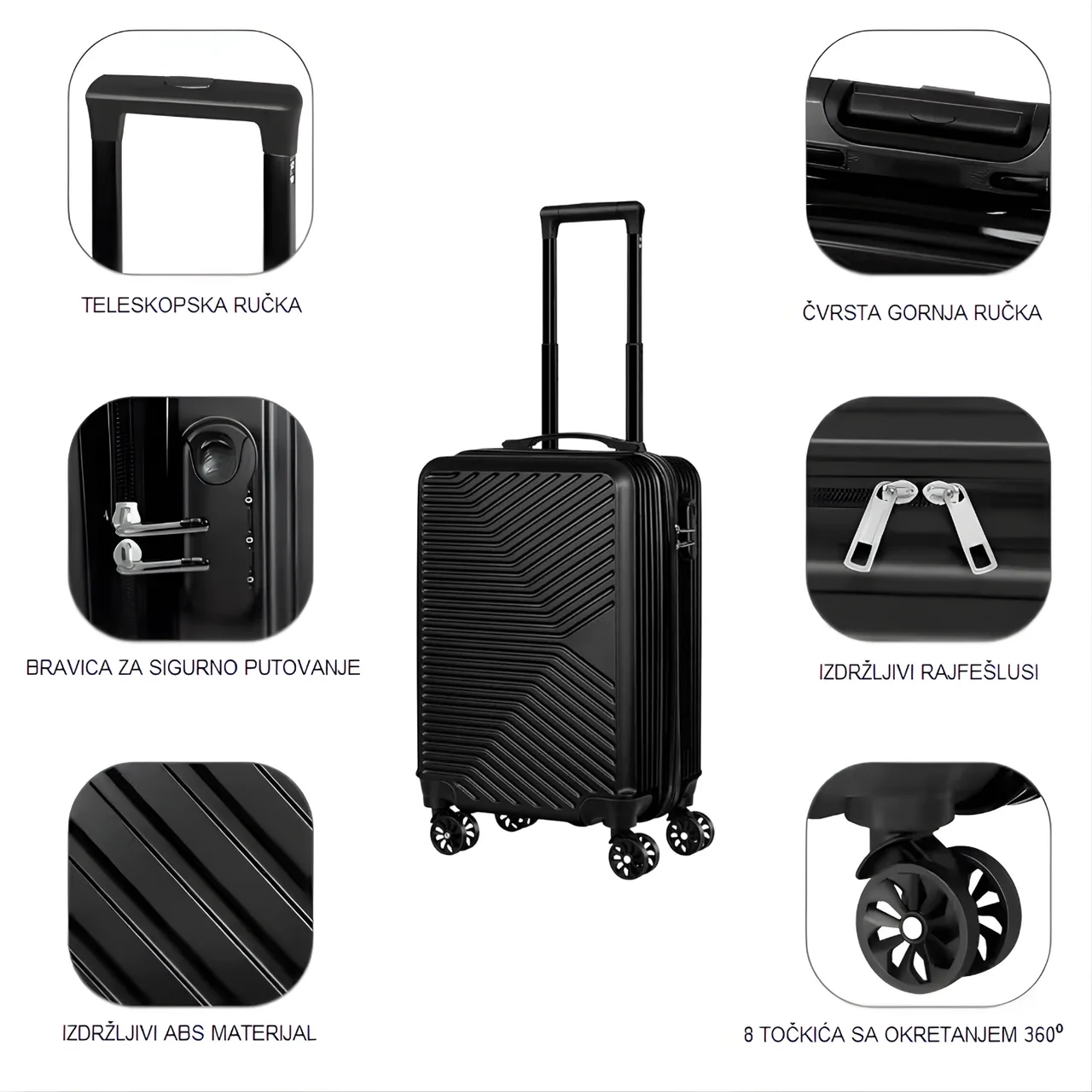 Set kofera ADVENTURE