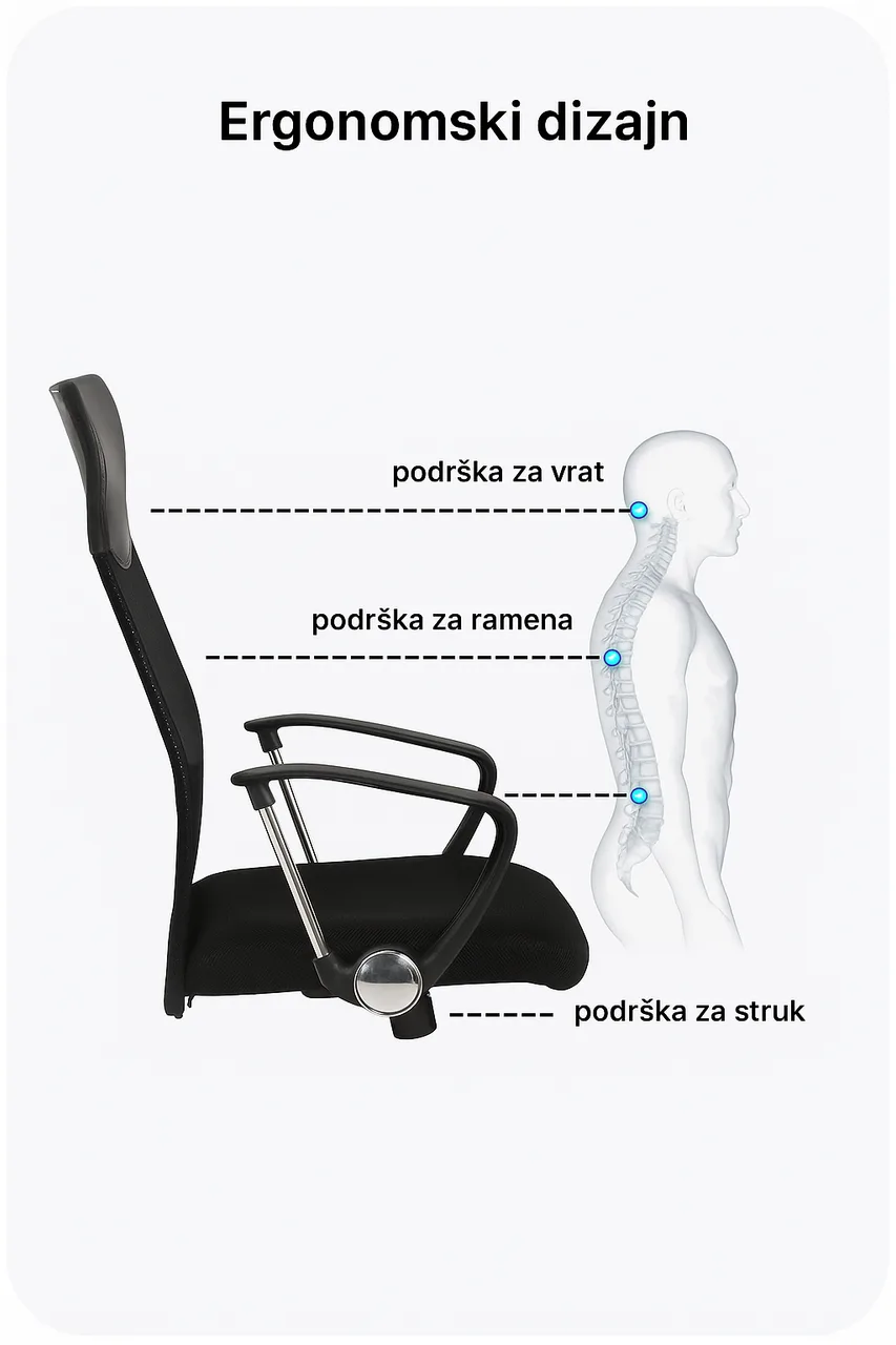 Kancelarijska stolica FLEX SEAT