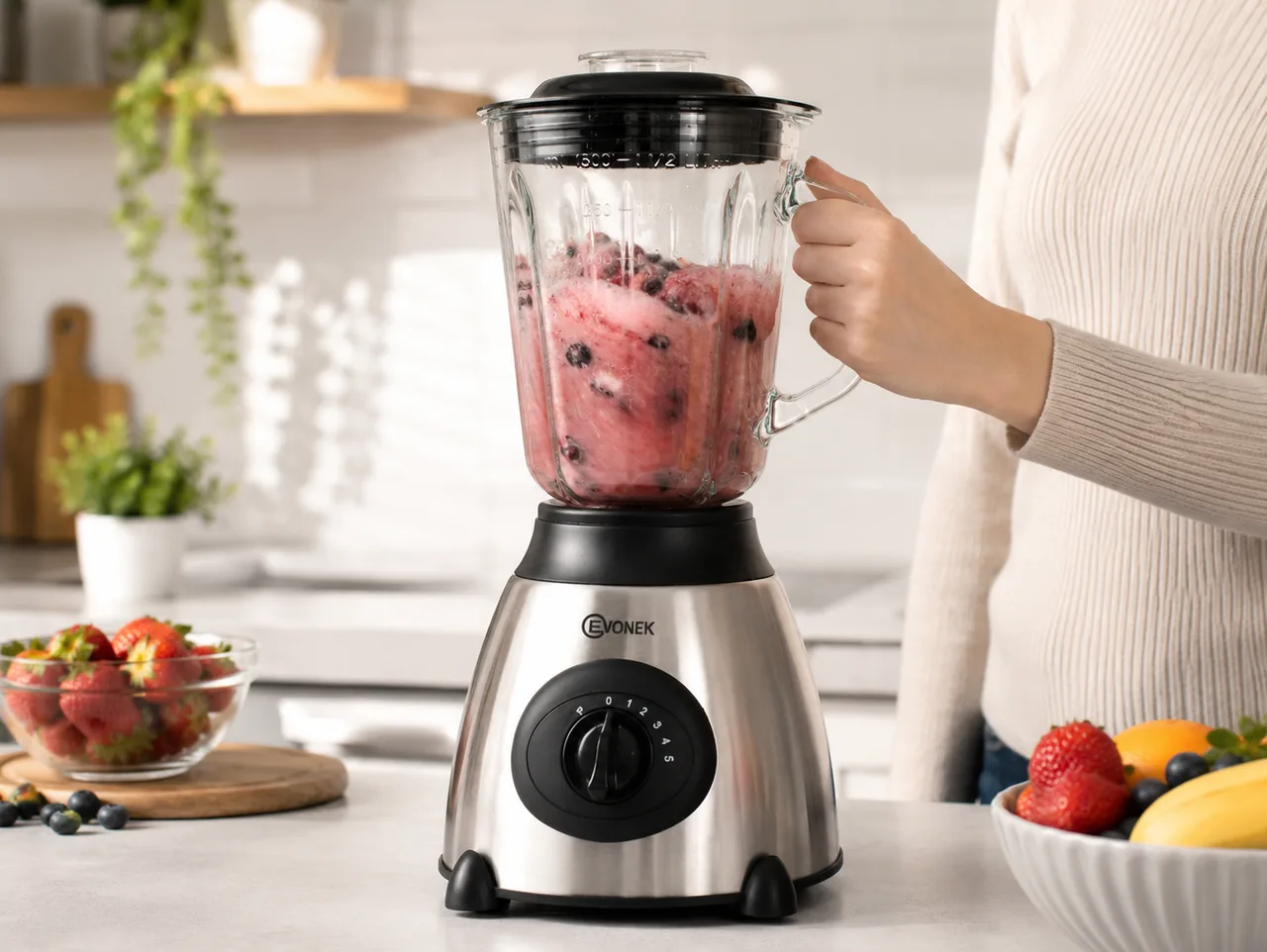 Blender sa staklenom posudom TURBO MIX