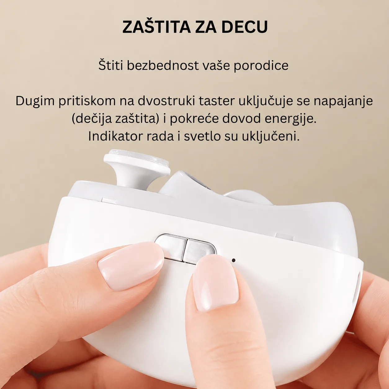 Električna mašinica za nokte SILKY TOUCH